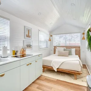 - Teal & Terrazzo Bright Tiny Holiday home Portland